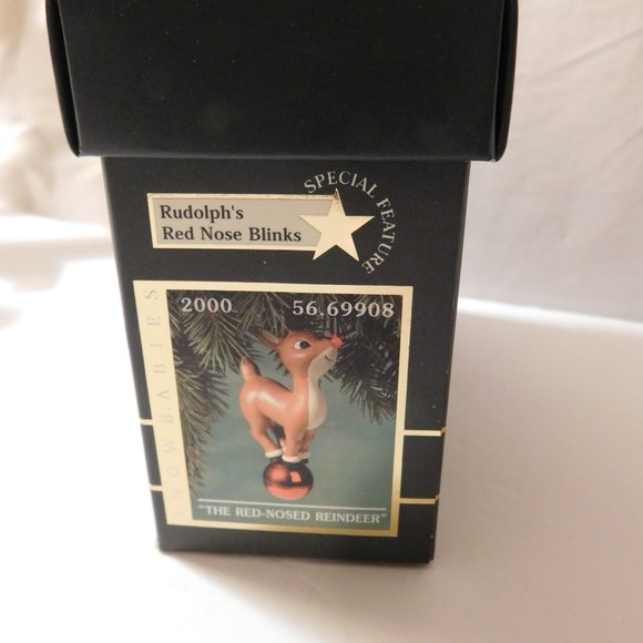 Snowbabies Rudolph The Red Nosed Reindeer Guest Collection Ornament Dept 56 - Picture 2 of 13